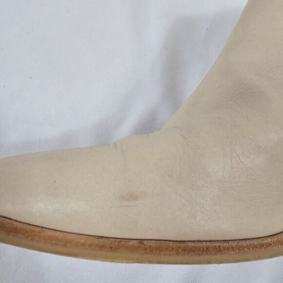 Dolce Vita Block Heel Mule In Cream - Size 11 - Picture 10 of 13